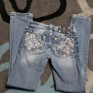 Miss Me Bottoms - Miss Me sz 10 Skinny Miss Me Bottoms - Miss Me sz 10 Skinny